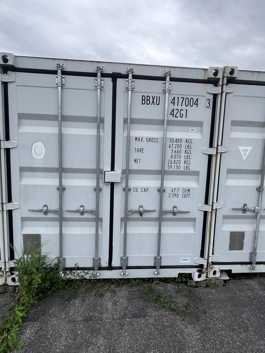 See-Lagercontainer 40 mit Doppeltüre ca.12.19 x 2.44 x 2.60 m
